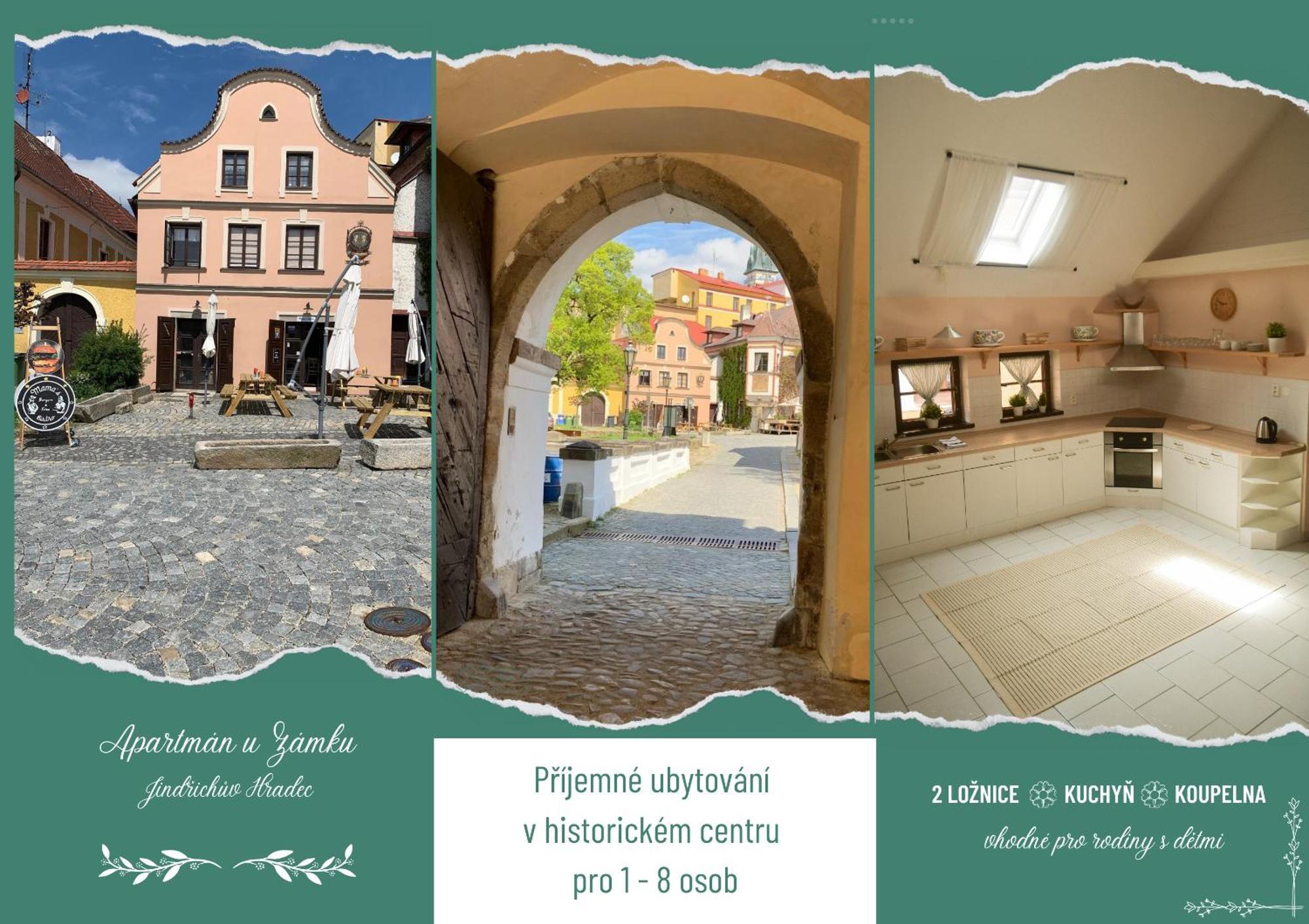 Apartman U Zamku Jindřichŭv Hradec Exterior foto